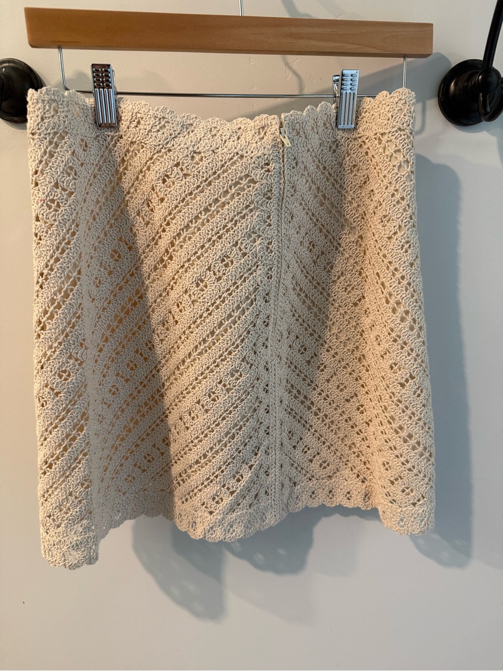 NWT Sézane Malia Ecru skirt M - Picture 2 of 4